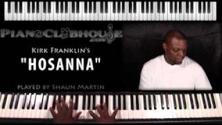 ♫ quotHOSANNAquot Kirk Franklin  gospel piano cover ♫ [upl. by Binny880]