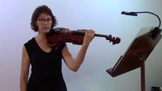 Kreutzer Viola Etude 12 Audition Tempo Play through [upl. by Yrtsed313]