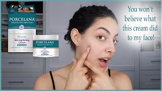 Porcelana Skin Bleach Creams For Even Skin Tone  Dark Spot  Product Review  STHEPHANIE MARIE [upl. by Noraj]