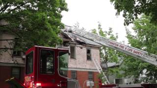 ShapPhoto Evanston building fire 6513 [upl. by Lanctot136]