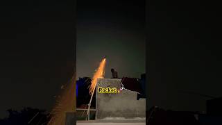 Rocket testing crackers fireworks diwali 2024 rocket crackling trendingshorts foryou [upl. by Nightingale]