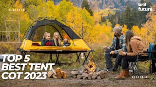 Best Tent Cot 2023 🏕️🌲 TOP 5 Best Tent Cot [upl. by Eilahs]