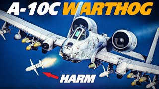 A10C Warthog But This Time It has HARMS  SEAD  Digital Combat Simulator  DCS [upl. by Ahsatsan]