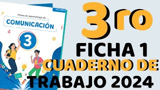 📚✨2024 ACTUALIZADO CUADERNO DE TRABAJO DE COMPRENSIÓN LECTORA 3RO SECUNDARIA RESUELTO FICHA 1📚✨ [upl. by Novi370]