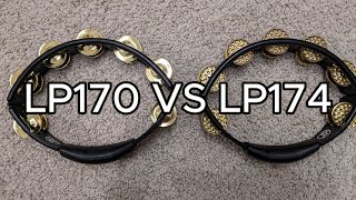 LP170 vs LP174 Tambourines [upl. by Cilla]