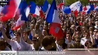 Meeting de Nicolas Sarkozy au Trocadero  Evénement 01052012 [upl. by Randi535]