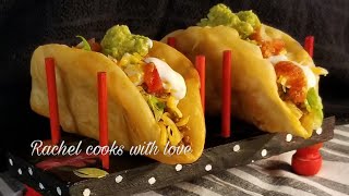 CHALUPAS YUMMY  How To Make The Best Beef Filled Chalupas ❤ [upl. by Areemas361]