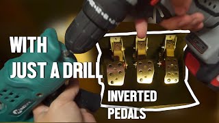 DIY Inverted pedals with just a drill [upl. by Idoj]