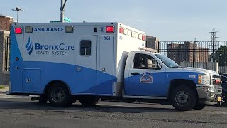 Bronx Care Health System EMS Operated By Citywide Ambulance Responding In The Bronx New York City [upl. by Gibbie]