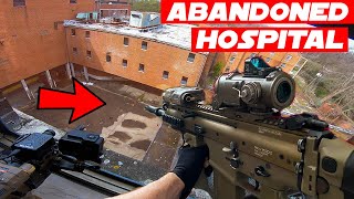 Abandoned Hospital Tokyo Marui SCARH Airsoft Gameplay [upl. by Warford]