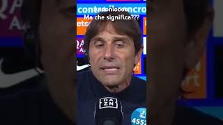 Antonio Conte post partita Inter  Napoli ma che significa  polemica con var [upl. by Annim]