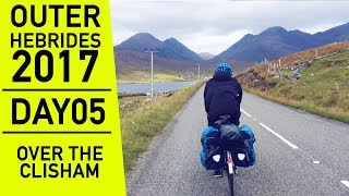 Cycling over The Clisham to Stornoway [upl. by Bick]