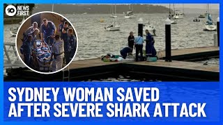 Sydney Shark Attack Victims Saviour Speaks Out About Experience  10 News First [upl. by Nhguaved953]