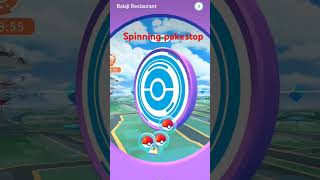 Spinning pokestop pokemon [upl. by Royal]