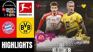 FC Bayern München vs Borussia Dortmund DER KLASSIKER  27Spieltag Bundesliga Highlights [upl. by Bang]