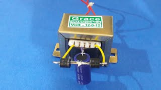 Make 12v DC Supply using 12012 Transformer [upl. by Ardua]