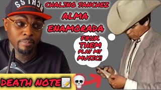 Chalino Sánchez  Alma Enamorada DEATH NOTE Reaction CHALINOSANCHEZ DEATHNOTE THEREATIONBOX [upl. by Ziguard]