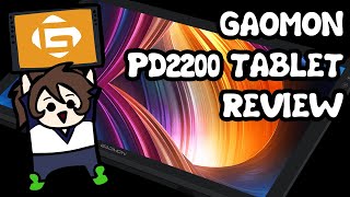 Gaomon PD2200 Graphic Pend Display Tablet Review [upl. by Sille]