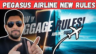 Pegasus Airlines New Luggage Rules  maltavisaupdate2024 skillpassmalta maltastudentvisa [upl. by Connelly892]