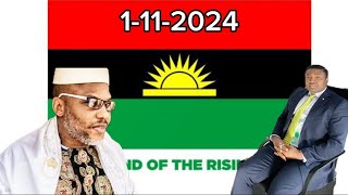 Biafra prime minister Live🔴 Mazi Simon Ekpa addressing the United States of biafra1112024 [upl. by Alejandra215]