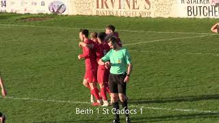 WoSFL Gameday 26 Beith 1 v 3 St Cadocs [upl. by Aeikan]