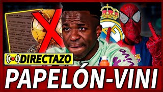 GALA BALON DE ORO 2024🔥 BOCHORNO VINICIUS JAJAJAJJA [upl. by Philps]