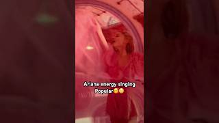 Ariana Grande super energy singing Popular ArianaGrande Wicked Arianators [upl. by Schaumberger]