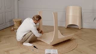 Assembly instructions for the Leander Classic™ baby bed EN [upl. by Ardnohs]