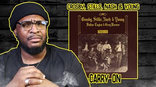 Crosby Stills Nash amp Young  Carry On REACTIONREVIEW [upl. by Akiemehs239]