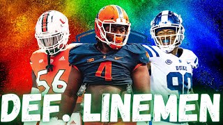 Top 15 DEFENSIVE LINEMEN in the 2024 NFL Draft [upl. by Normandy]