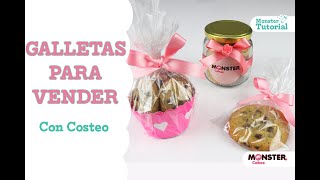 GALLETAS PARA VENDER CON COSTEO [upl. by Knepper]