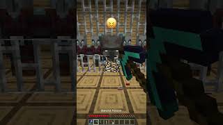 Forbidden Angry Villager vs Nuclear Emoji Reaction shorts meme minecraft [upl. by Arabella]