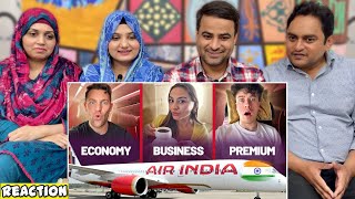 Brand New Air India A350 Honest Review  Business Class Premium Class Economy Class  Reaction [upl. by Ayres]