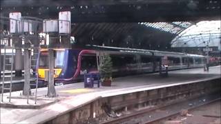 Trains at Glasgow Queen Street [upl. by Lipfert]