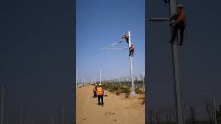 Electrified railway contactgrid pillar installation process [upl. by Nedloh51]