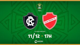 AO VIVO  Remo x Vila Nova  Copa Verde 2021 [upl. by Maccarone902]