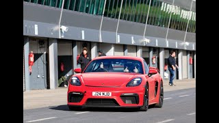 Porsche 718 Cayman GT4 PDK at Mondello Park [upl. by Acima]