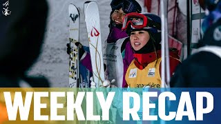 Weekly Recap 10  Wallbergs first and Kawamura backtoback at Val St Come  FIS Freestyle Skiing [upl. by Winson]