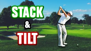 GOLF SWING SIMPLIFIED  The Stack amp Tilt System [upl. by Onilecram927]