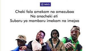 Wakadinali ft SirBwoy Geri Inengi lyrics Subaru ya mambaru lyrics [upl. by Latsyrd]