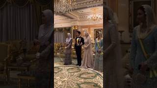 Malaysian Royalties At The Majlis Istiadat Persantapan Pengantin Diraja [upl. by Busby96]