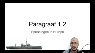 Havo 3 Paragraaf 12 quotSpanningen in Europaquot [upl. by Sucitivel]