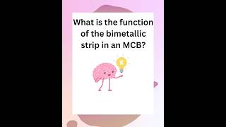 Function of bimetallic strip in MCBshorts mcb [upl. by Resaec999]