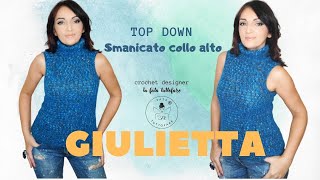 TUTORIAL quot Giuliettaquot maglia smanicata uncinetto [upl. by White]