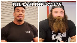 Larry Wheels vs Brandon Allen Final Interview [upl. by Anna]