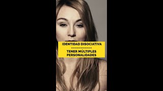 Trastorno de identidad disociativo tener múltiples personalidades [upl. by Neirrad]