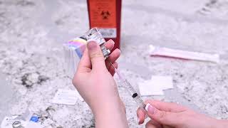 Pregnyl Intramuscular Injection Meded Instructional Video by ReUnite Rx  Mandarin [upl. by Evers]