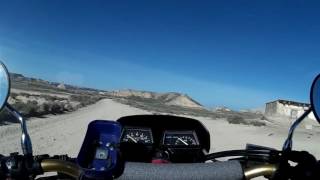 Las Bardenas Reales en Moto [upl. by Kentigerma]