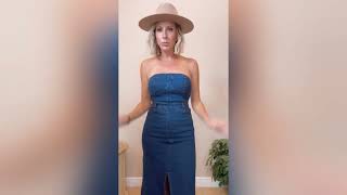 The Kansas Denim Maxi Dress [upl. by Procter]