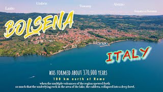 Bolsena ItalyLake BolsenaLazioОзеро Больсена пупок Італії [upl. by Arica]